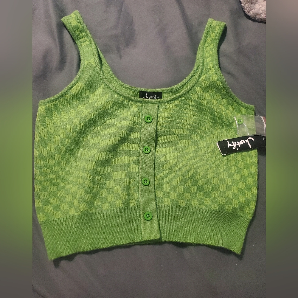 Green crop tank